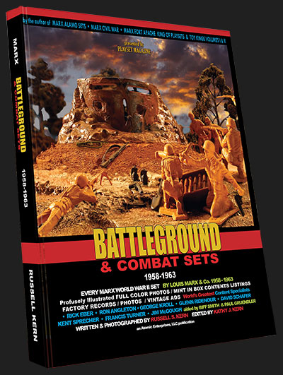 TV show Combat toys more Playset Magazine #80 Marx Korean War Battleground 