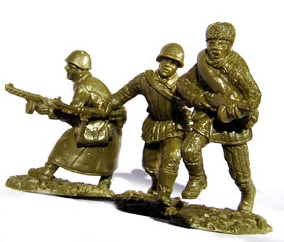 barzso churubusco house toy soldiers hAND PAINTED.