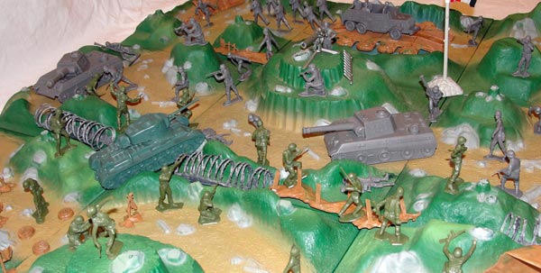 Playset Magazine - Marx Battleground Terrain