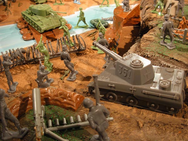 Beetle Bailey by MPC Playset Magazine #57 Marx Battleground Europe 